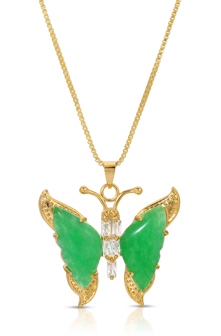 Butterfly 2025 jade pendant