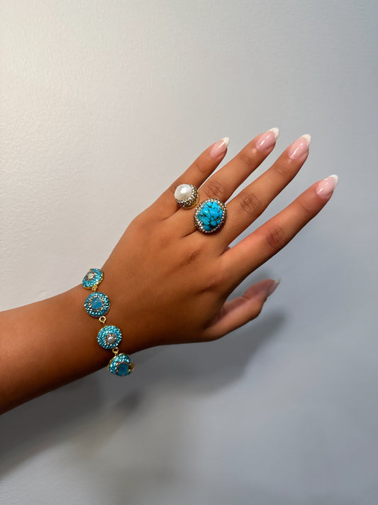 Azul Ring & Bracelet