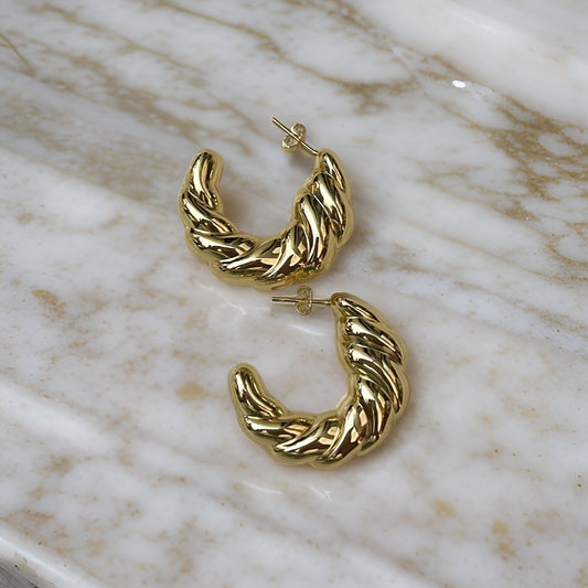 Croissant Earrings