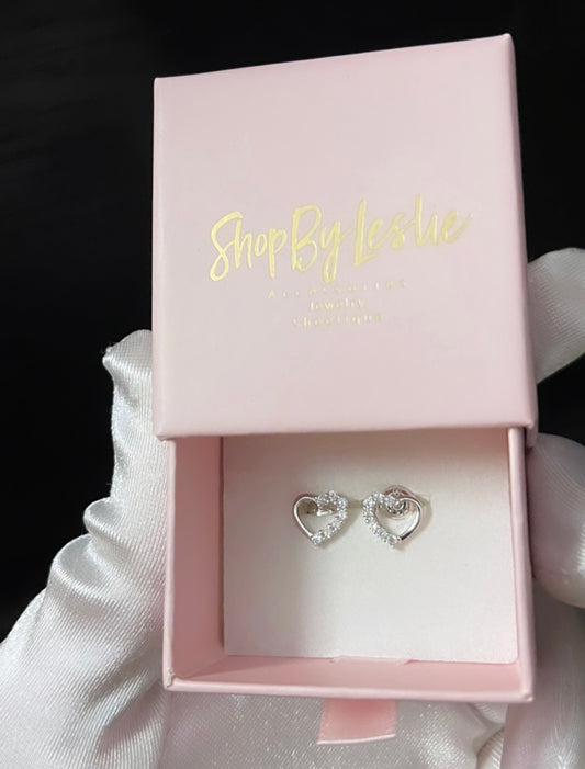 Mini Heart Studs