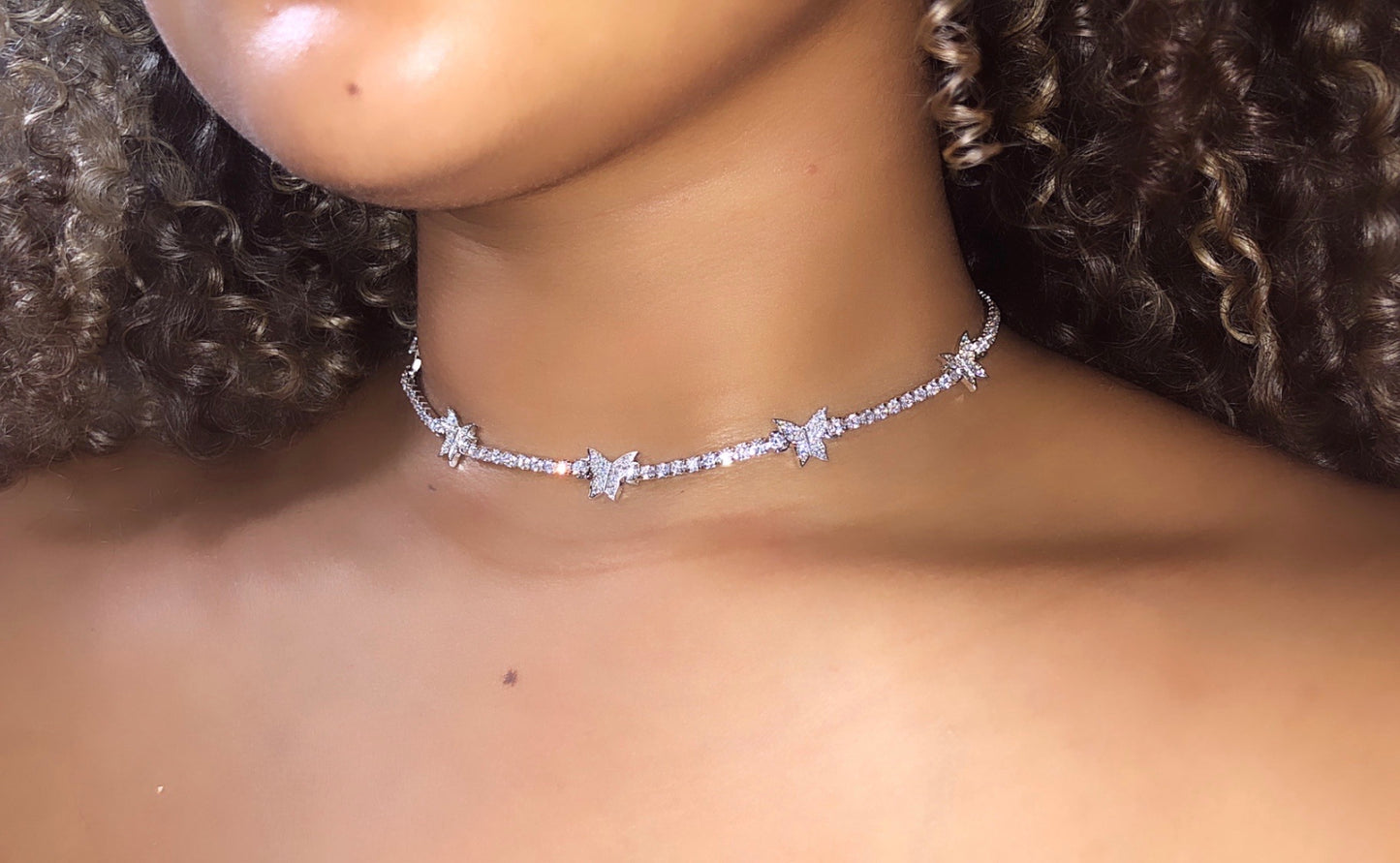 Dainty Butterly Choker