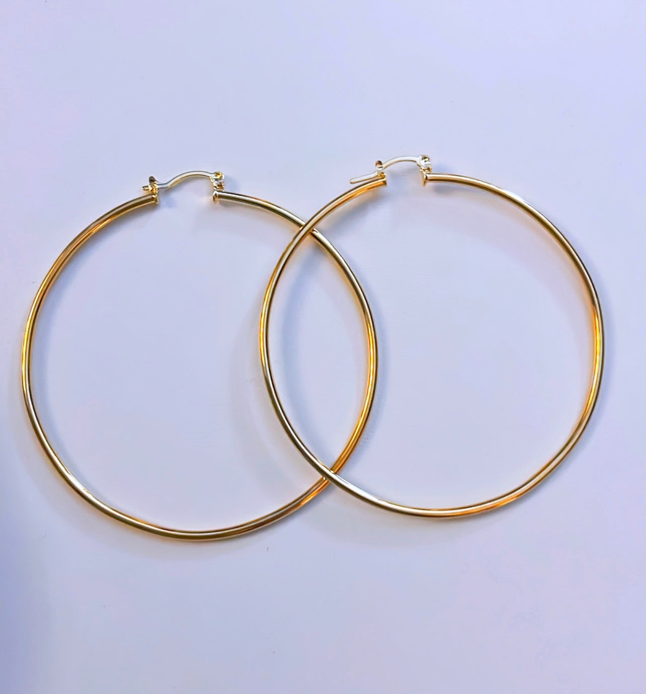 Classic Gold Hoops