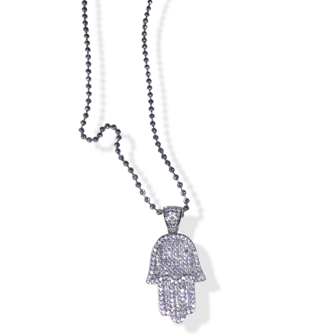 Diamond Hamsa Hand