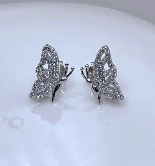 3D Butterfly Earrings