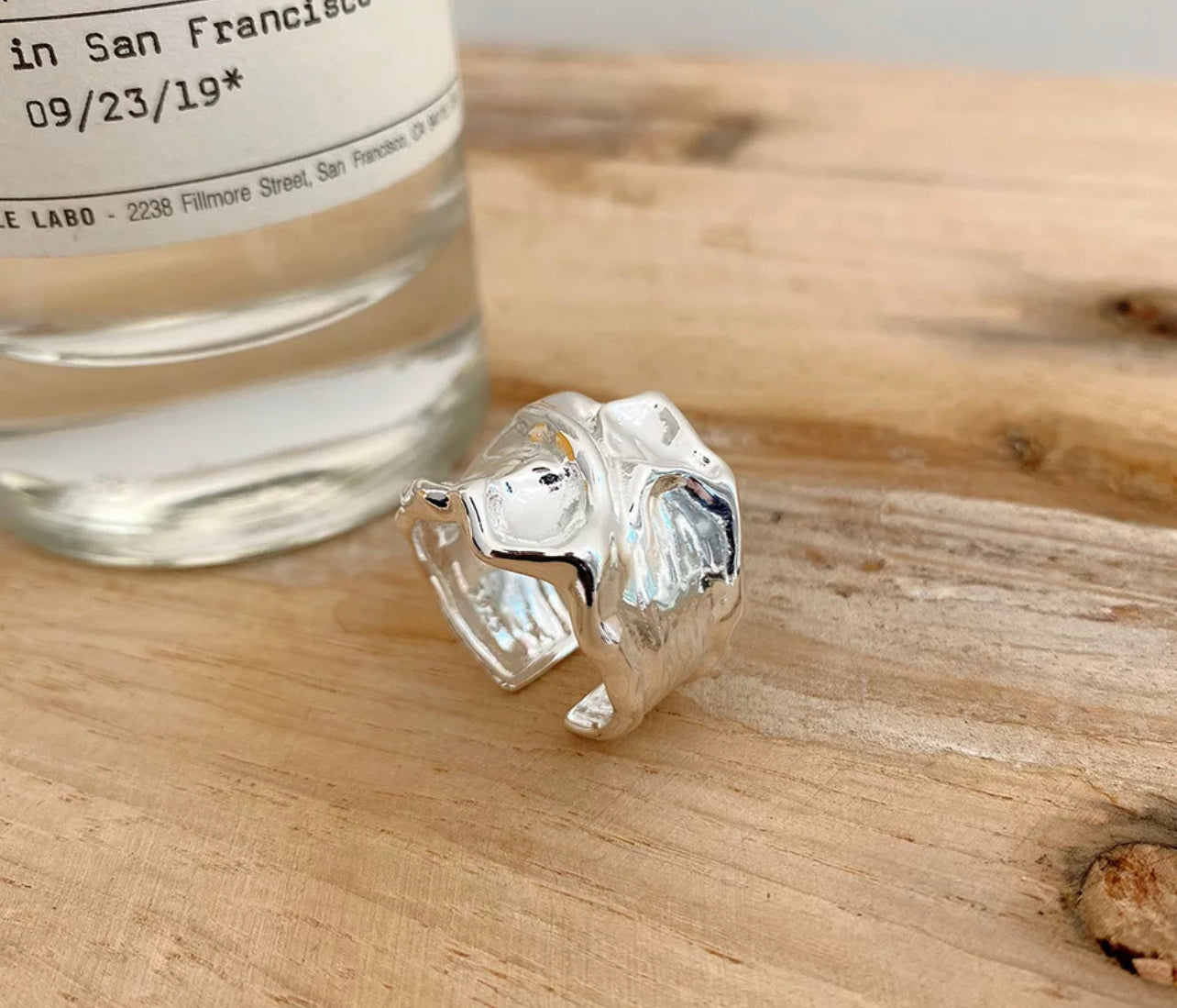 Silver Unique Ring