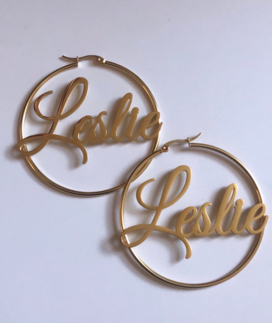 Nameplate Hoops