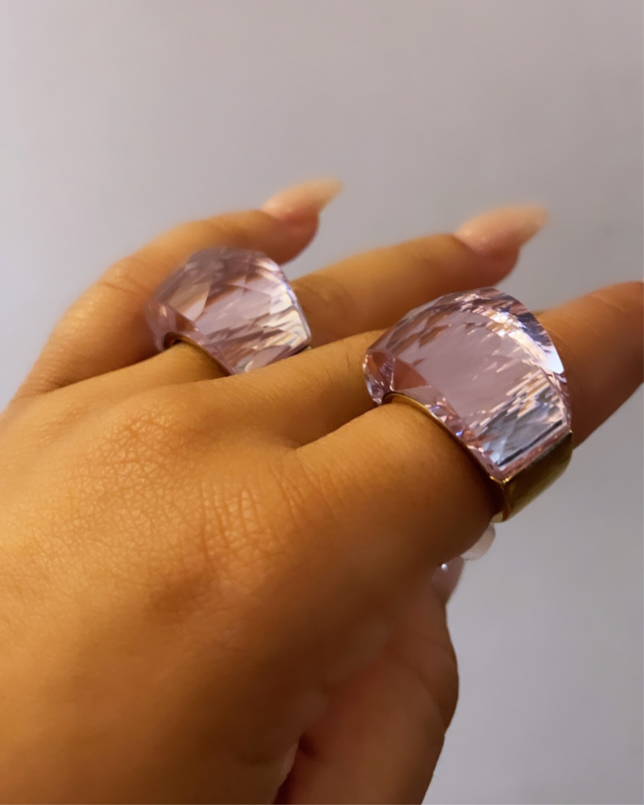 Pink Jumbo Ring