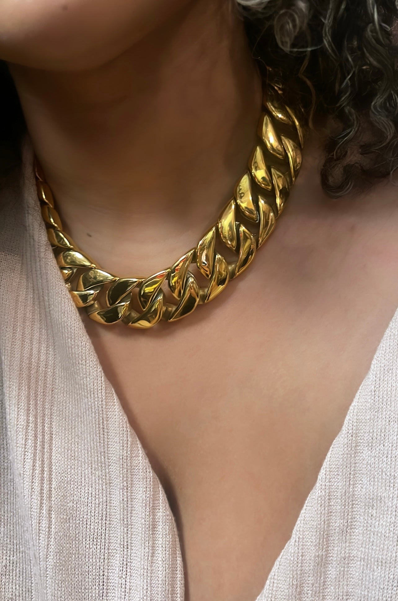 Chunky Gold Necklace